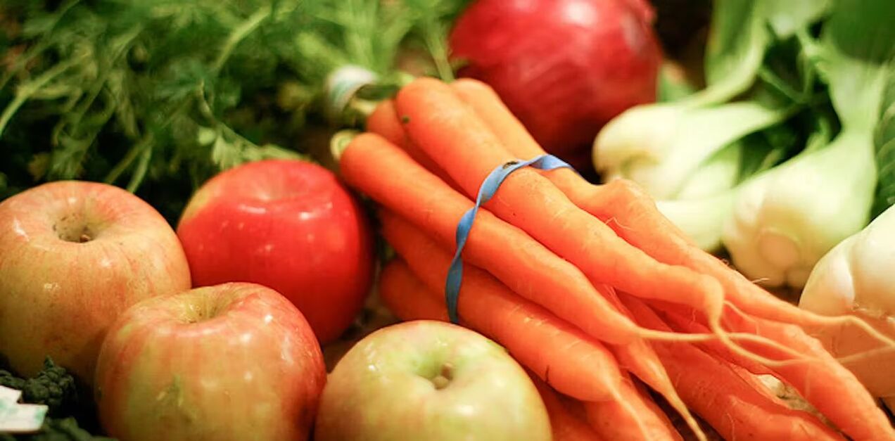 vitamiinid köögiviljades ja puuviljades